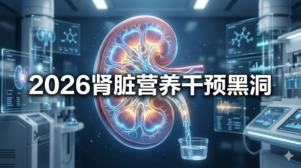 慢性肾病只能“等透析”？深挖 2026 肾脏营养干预：低蛋白饮食的 3 个认知黑洞