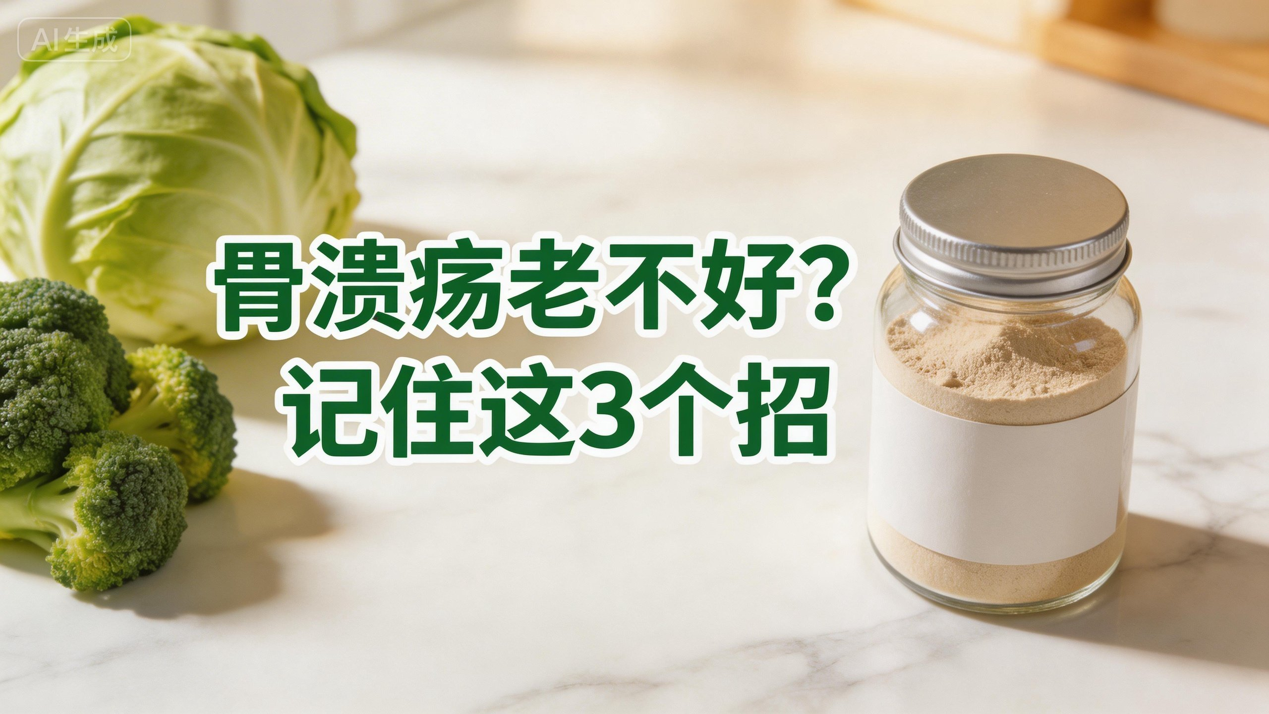 胃溃疡老不好？资深营养师：记住这 3 个吃法，比顿顿喝粥管用，家里有老人的快收藏