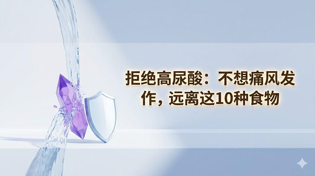 脚趾钻心痛？这10种食物是高尿酸“温床”，不想痛风变肾病，快收好这份清单！