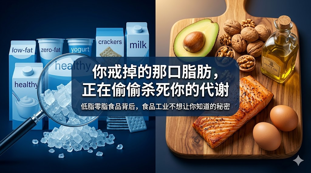 你戒掉的那口脂肪，正在偷偷杀死你的代谢