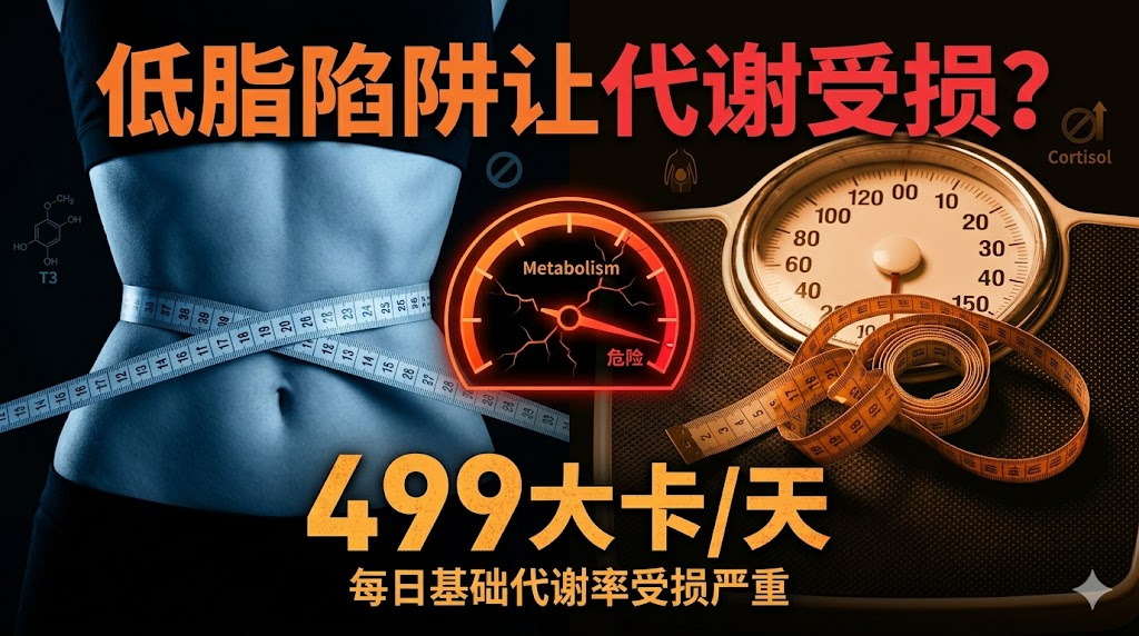 为什么越节食越胖？这个让代谢永久受损的机制，99%的人都不知道