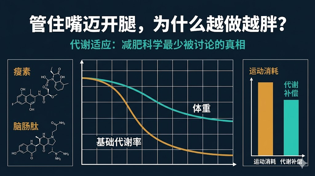 「管住嘴迈开腿」——为什么越来越多人做到了，却越来越胖？