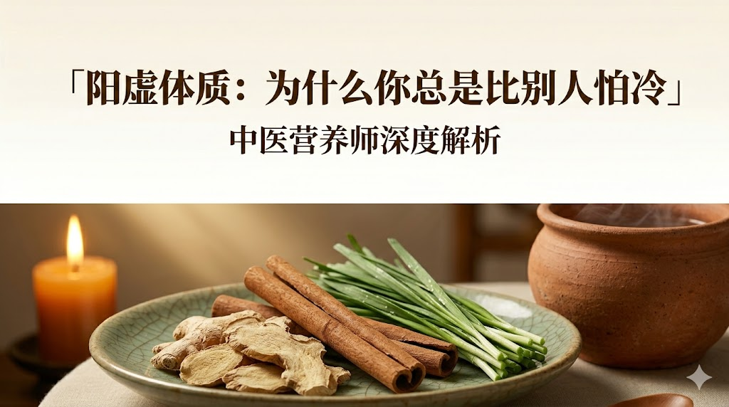 阳虚体质：为什么你总是比别人怕冷