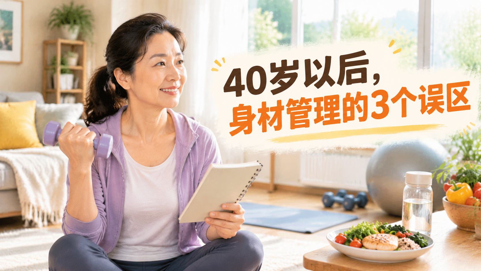 40岁以后，身材管理的3个误区