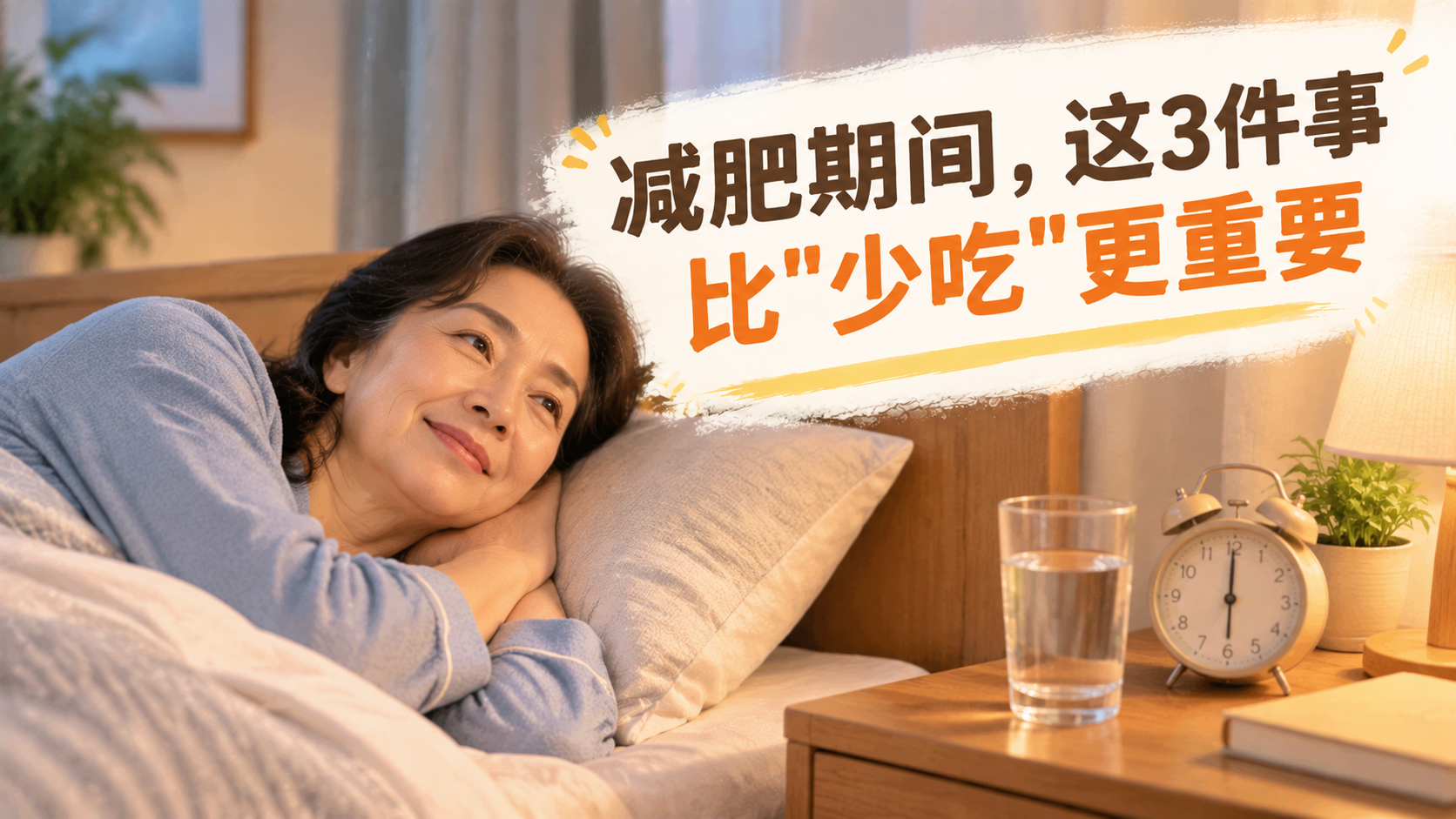 减肥期间，这3件事比"少吃"更重要