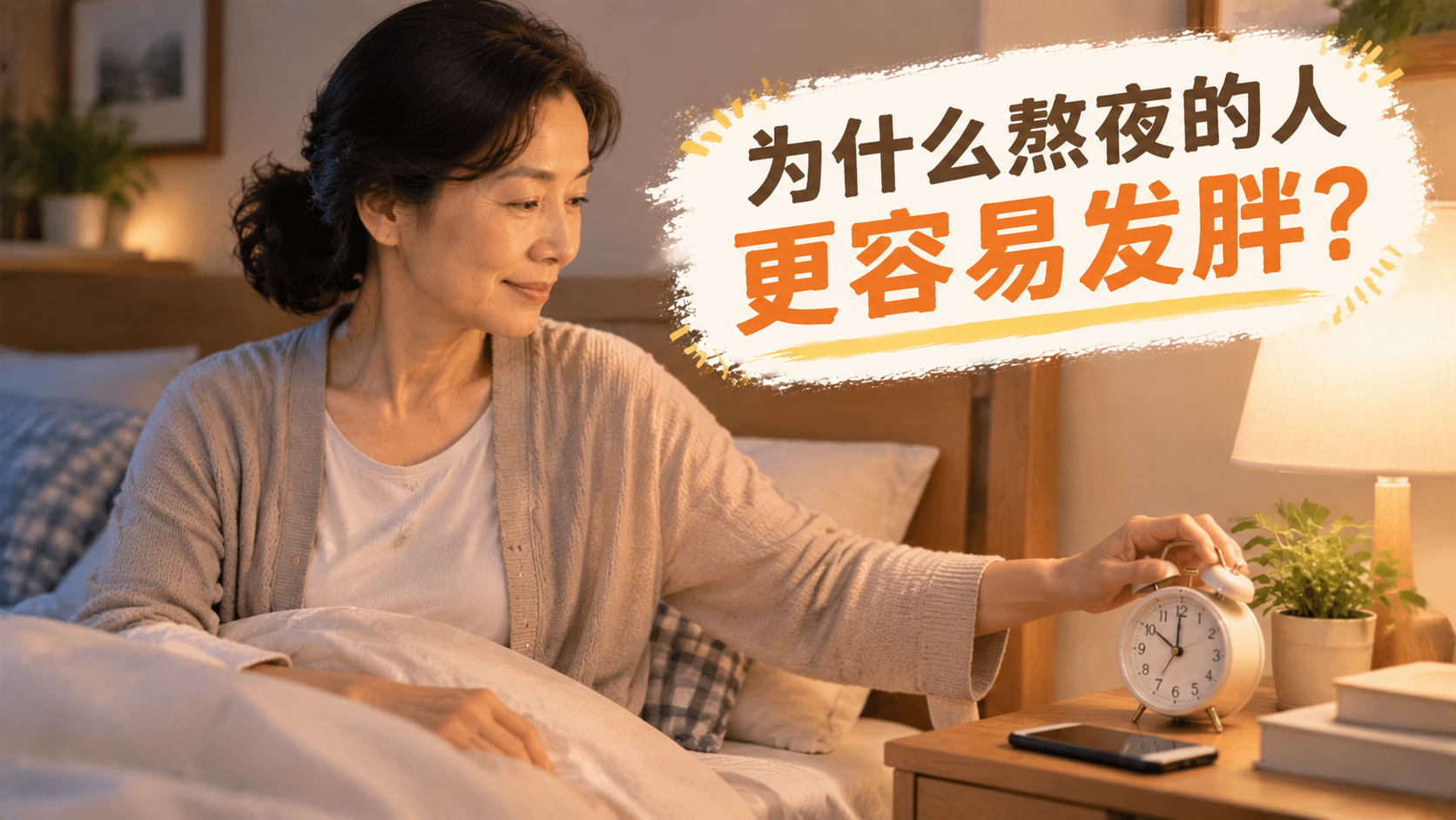 为什么熬夜的人更容易发胖?